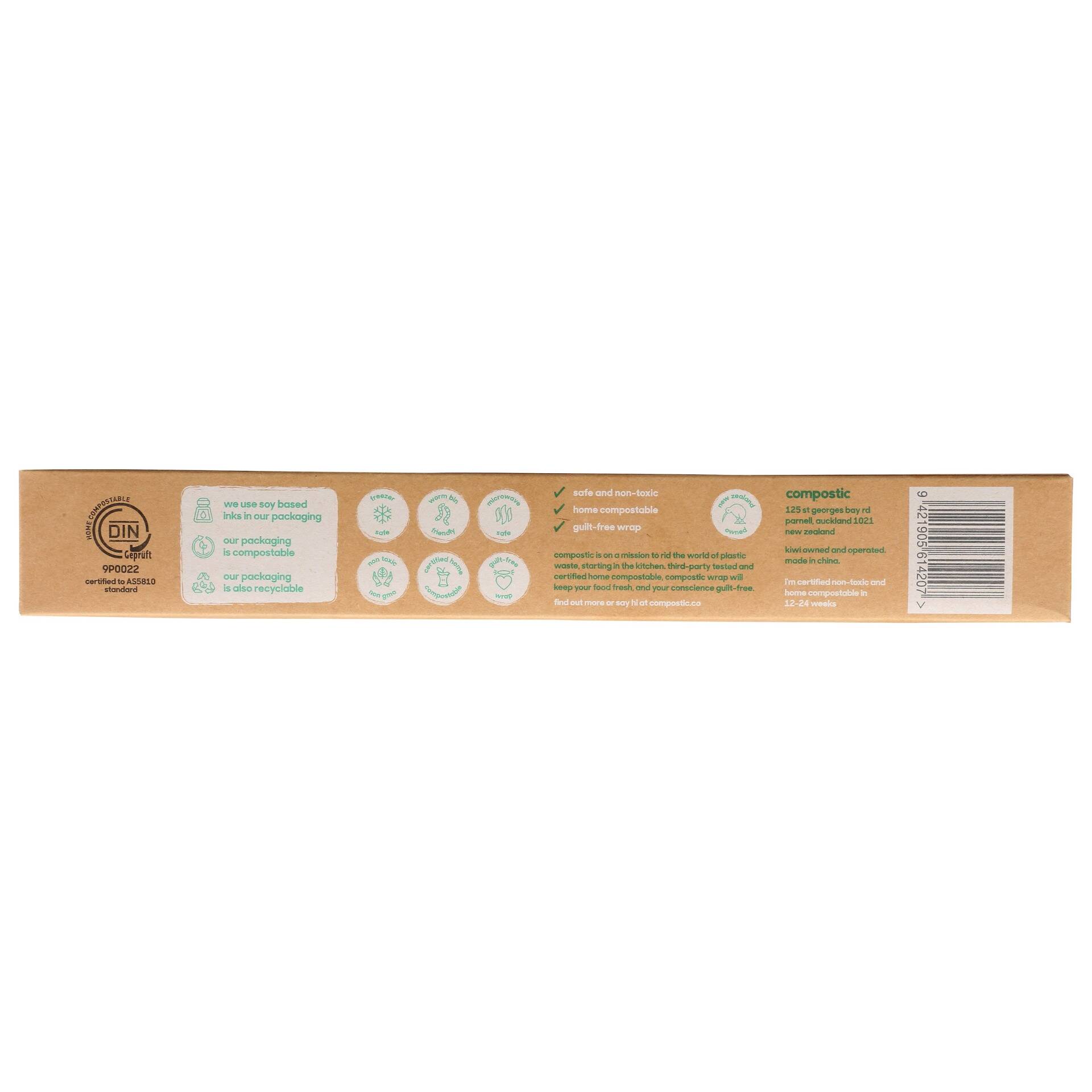 Compostic Cling Wrap Compostible, 250 feet